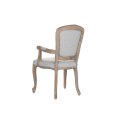 Krzesło do Jadalni DKD Home Decor Jasnoszary 57 x 57 x 94 cm