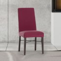 Nakrycie na krzesło Eysa BRONX Bordeaux 50 x 55 x 50 cm 2 Sztuk