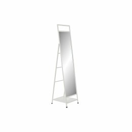 Stojące lustro DKD Home Decor Biały Metal Lustro Prostokątny 30 x 40 cm 39 x 40 x 160 cm