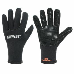 Rękawice do nurkowania Seac Seac Comfort 3 MM Czarny - M