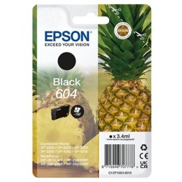 Oryginalny Wkład Atramentowy Epson 604 Czarny