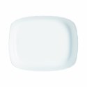 Półmisek Kuchenny Luminarc Smart Cuisine Prostokątny Biały Szkło 33 x 27 cm (6 Sztuk)