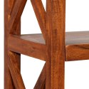 Regał, drewno akacjowe stylizowane na sheesham, 60x30x160 cm