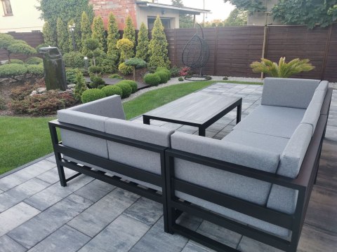 Narożnik aluminiowy na taras do ogrodu zimowego