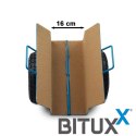 Składany wózek transportowy Bituxx do przewozu płyt GK OSB MDF udźwig do 275kg