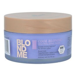 Maska do Włosów Blondme Cool Blondes Schwarzkopf (200 ml)