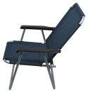 Krzesło kempingowe LYON - ciemnoniebieskie