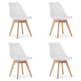 Krzesło MARK Białe x 4