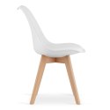 Krzesło MARK Białe x 3