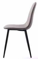 Krzesło DART - beż / nogi czarne x 3