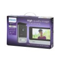 Philips WelcomeEye Touch, Zestaw wideodomofonowy, bezsłuchawkowy, kolor, LCD 7", dotykowy, menu OSD, sterowanie bramą, RFID