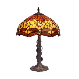 Lampa stołowa Viro Belle Amber Bursztyn Cynk 60 W 40 x 60 x 40 cm