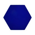 Panel ścienny 3d dekoracyjny piankowy WallMarket Heksagon ciemnoniebieski grubość 2,5 cm