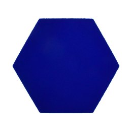 Panel ścienny 3d dekoracyjny piankowy WallMarket Heksagon ciemnoniebieski grubość 4,5 cm