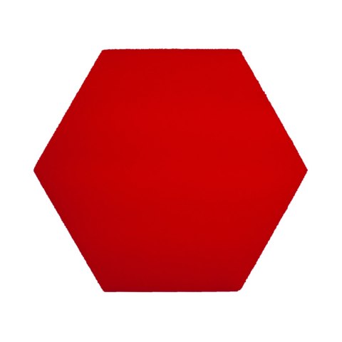 Panel ścienny 3d dekoracyjny piankowy WallMarket Heksagon czerwony grubość 4,5 cm