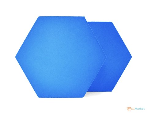 Panel ścienny 3d dekoracyjny piankowy WallMarket Heksagon jasnoniebieski grubość 2,5 cm Panel ścienny 3d dekoracyjny piankowy WallMarket Heksagon jasnoniebieski grubość 2,5 cm