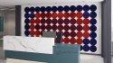 Panel ścienny 3d dekoracyjny piankowy WallMarket Koło szary grubość 2,5 cm