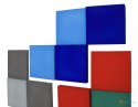 Panel ścienny 3d dekoracyjny piankowy WallMarket Kwadrat ciemnoniebieski grubość 2,5 cm
