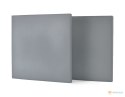Panel ścienny 3d dekoracyjny piankowy WallMarket Kwadrat jasnoszary grubość 2,5 cm
