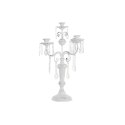 Świecznik DKD Home Decor Biały Akryl Metal 41 x 41 x 56,5 cm
