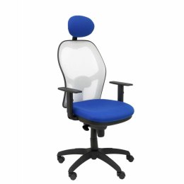 Krzesło Biurowe z Zagłówkiem Jorquera P&C ALI229C Niebieski