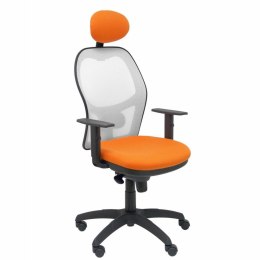 Krzesło Biurowe z Zagłówkiem Jorquera P&C ALI308C Pomarańczowy