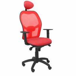 Krzesło Biurowe z Zagłówkiem Jorquera P&C ALI350C Czerwony