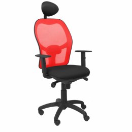 Krzesło Biurowe z Zagłówkiem Jorquera P&C ALI840C Czarny