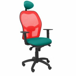 Krzesło Biurowe z Zagłówkiem Jorquera P&C BALI39C Turkusowy