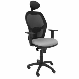 Krzesło Biurowe z Zagłówkiem Jorquera P&C BALI40C Szary