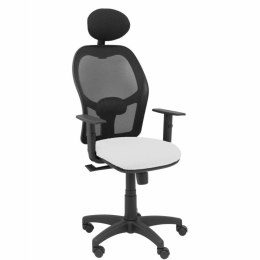 Krzesło Biurowe z Zagłówkiem P&C B10CRNC Biały