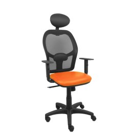 Krzesło Biurowe z Zagłówkiem P&C B10CRNC Pomarańczowy