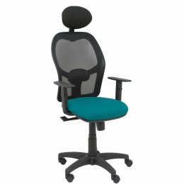 Krzesło Biurowe z Zagłówkiem P&C B10CRNC Zielony/Niebieski