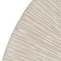 Lustro ścienne Biały Drewno 90 x 2 x 90 cm