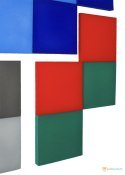 Panel ścienny 3d dekoracyjny piankowy WallMarket Kwadrat zielony grubość 3,5 cm