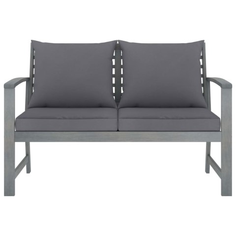 4-cz. zestaw wypoczynkowy do ogrodu, poduszki, drewno akacjowe