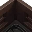 Podwyższona donica, PP, antracytowa, 43x43x35 cm