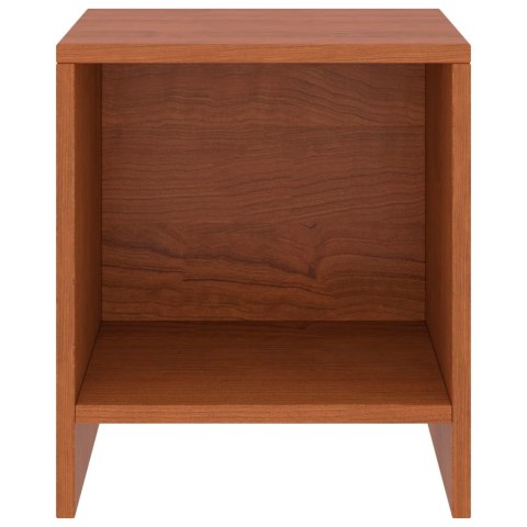 Szafki nocne, 2 szt., miodowy brąz, 35x30x40 cm, drewno sosnowe