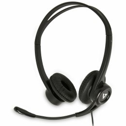 Słuchawki z Mikrofonem V7 HU311-2EP Czarny
