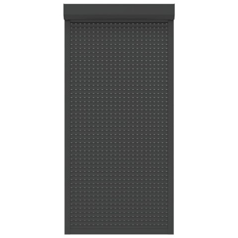 Roleta zewnętrzna, aluminiowa, 100 x 210 cm, antracytowa