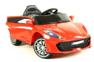 Auto na akumulator 2 silniki pilot muzyka CAR-S-7-CZERWONY