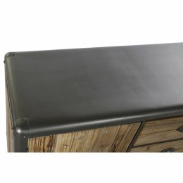 Kredens DKD Home Decor MB-171204 144 x 45 x 75 cm Jodła Naturalny Metal Jasnoszary