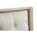 Zagłówek do łóżka DKD Home Decor Beżowy Naturalny Drewno Drewno kauczukowe 180 x 10 x 120 cm