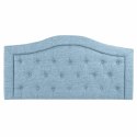 Zagłówek do łóżka DKD Home Decor Niebieski Celeste Drewno 145 x 8 x 72 cm