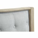 Zagłówek do łóżka DKD Home Decor Szary Wielokolorowy Naturalny Jasnoszary Drewno Drewno kauczukowe 180 x 10 x 120 cm