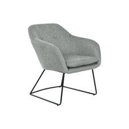 Fotel Home ESPRIT Czarny Kolor Zielony Metal 63 x 64 x 70 cm