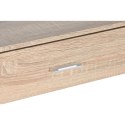 Konsola DKD Home Decor Przezroczysty Jasnobrązowy Szkło Drewno MDF 120 x 35 x 80 cm