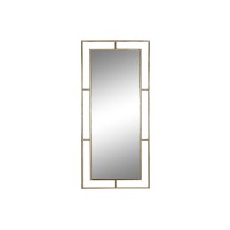 Lustro ścienne Home ESPRIT Złoty Szkło Żelazo Nowoczesny 96 x 5 x 208 cm