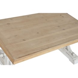 Stolik Home ESPRIT Biały Naturalny Drewno świerkowe Drewno MDF 110 x 65 x 46 cm