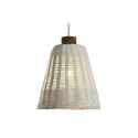 Lampa Sufitowa Home ESPRIT Biały Bambus Drewno mango 50 W 48 x 48 x 57 cm